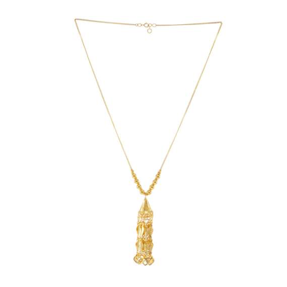 Al Sulaiman Jewellers pretty 21K gold necklace