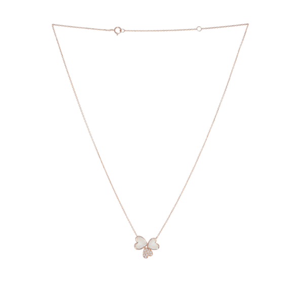 Al Sulaiman Jewellers Diamond Heart Pendant Necklace