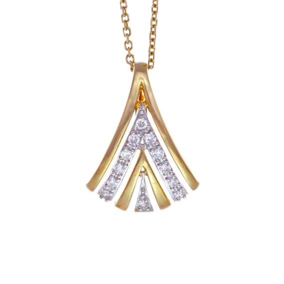 Al Sulaiman Jewellers 18K Diamond Pendant