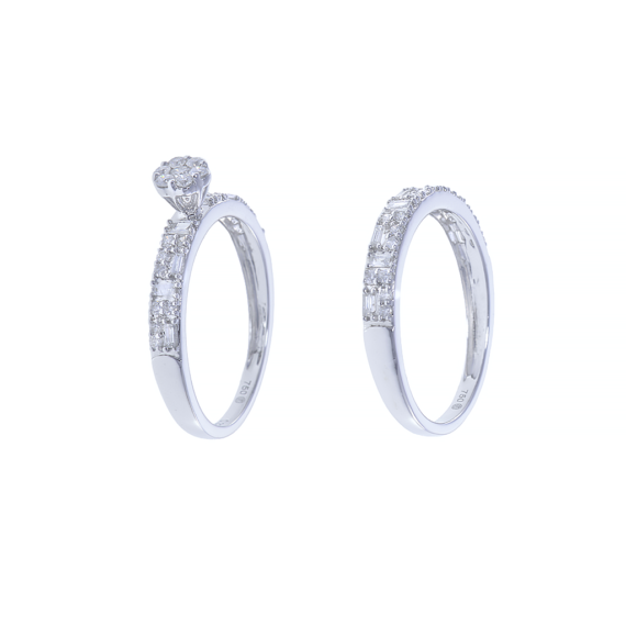 Al Sulaiman Jewellers 18K Diamond Wedding Ring